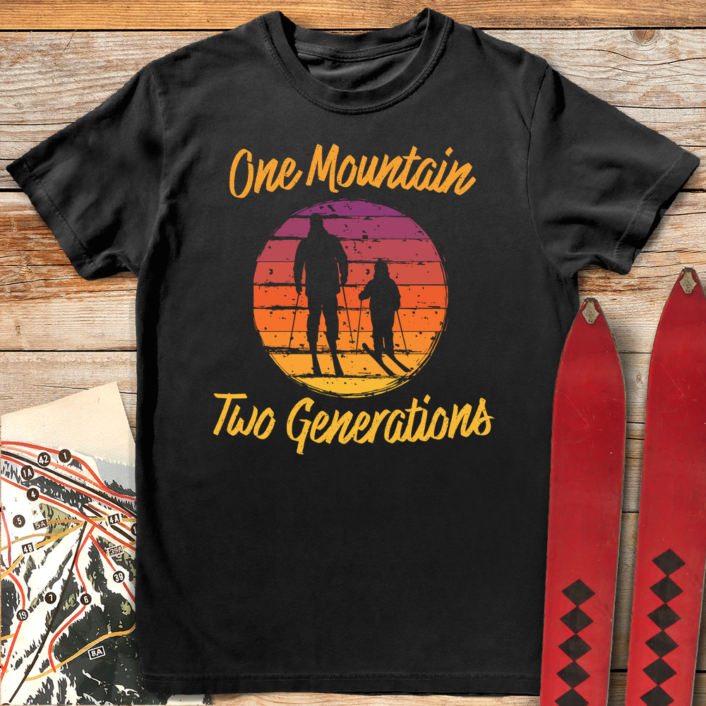 860 Two Generations White - Black