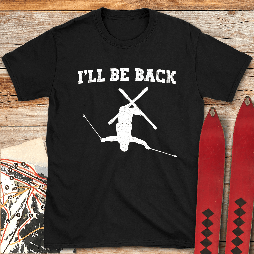 897 I Ll Be Back White - Black