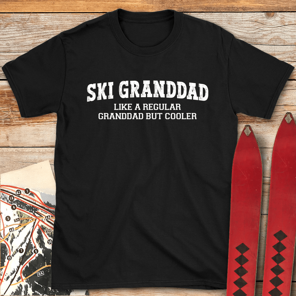 755 Ski Granddad White - Black