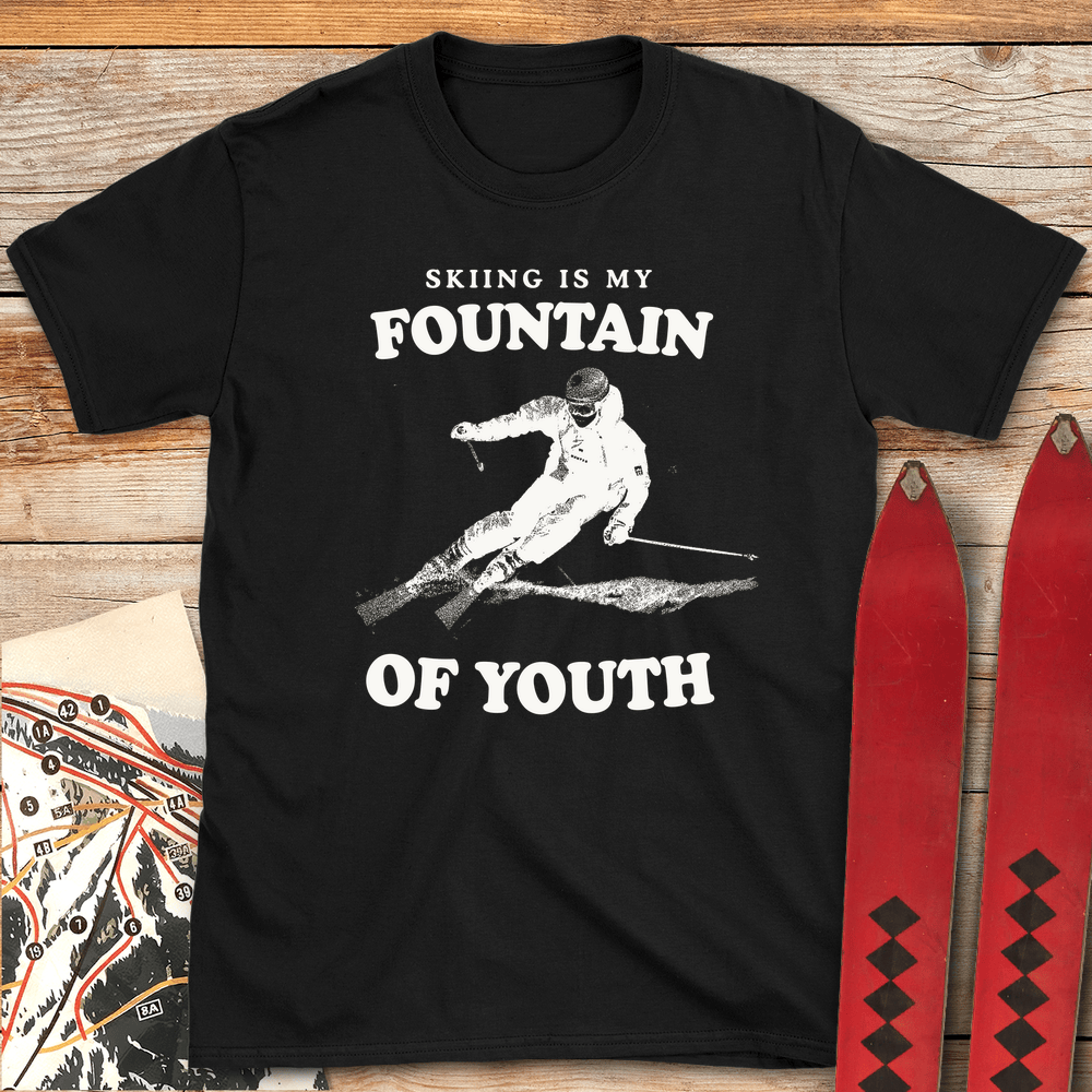896 Fountain Of Youth White - Black
