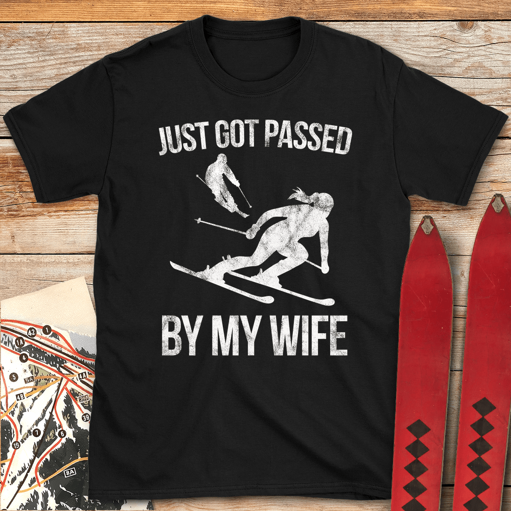 867 Passed By My Wife White - Black