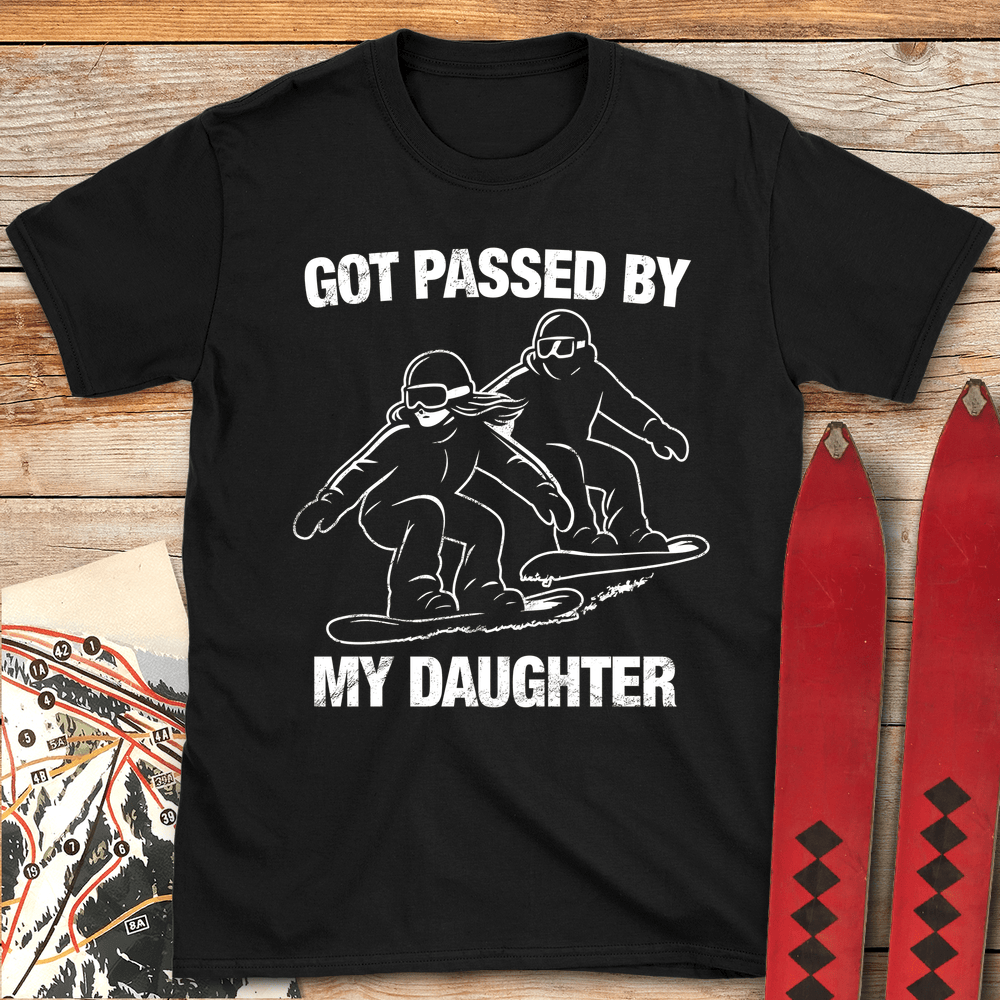 863 Passed By Daughter Snowboard White - Black
