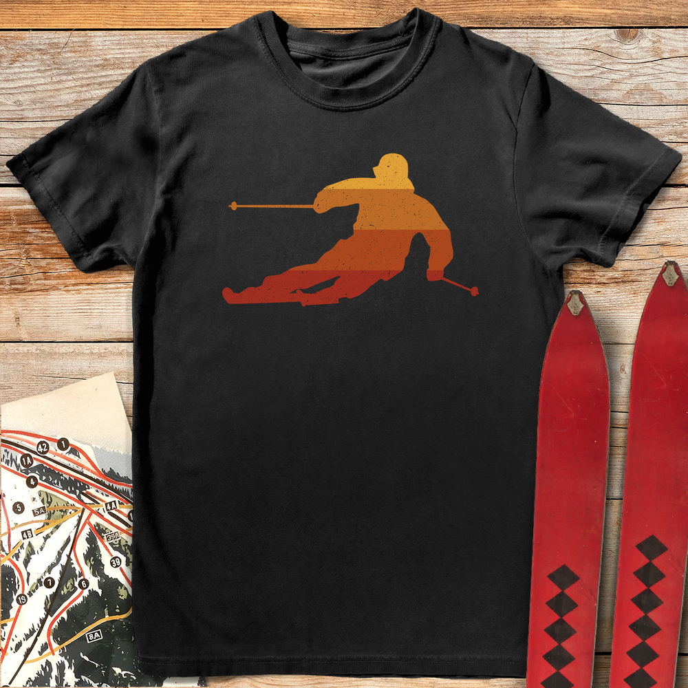 898 Sunset Carves White - Black