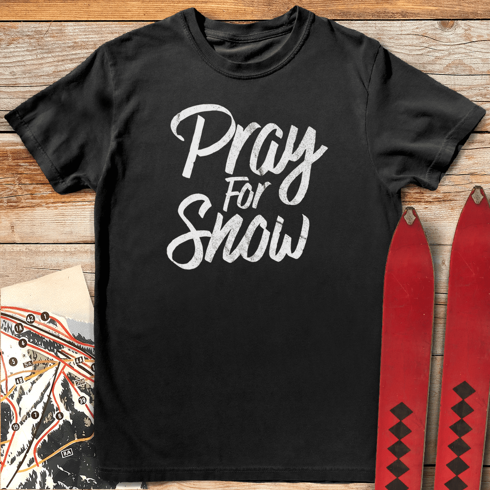 908 Snow Prayers White - Black