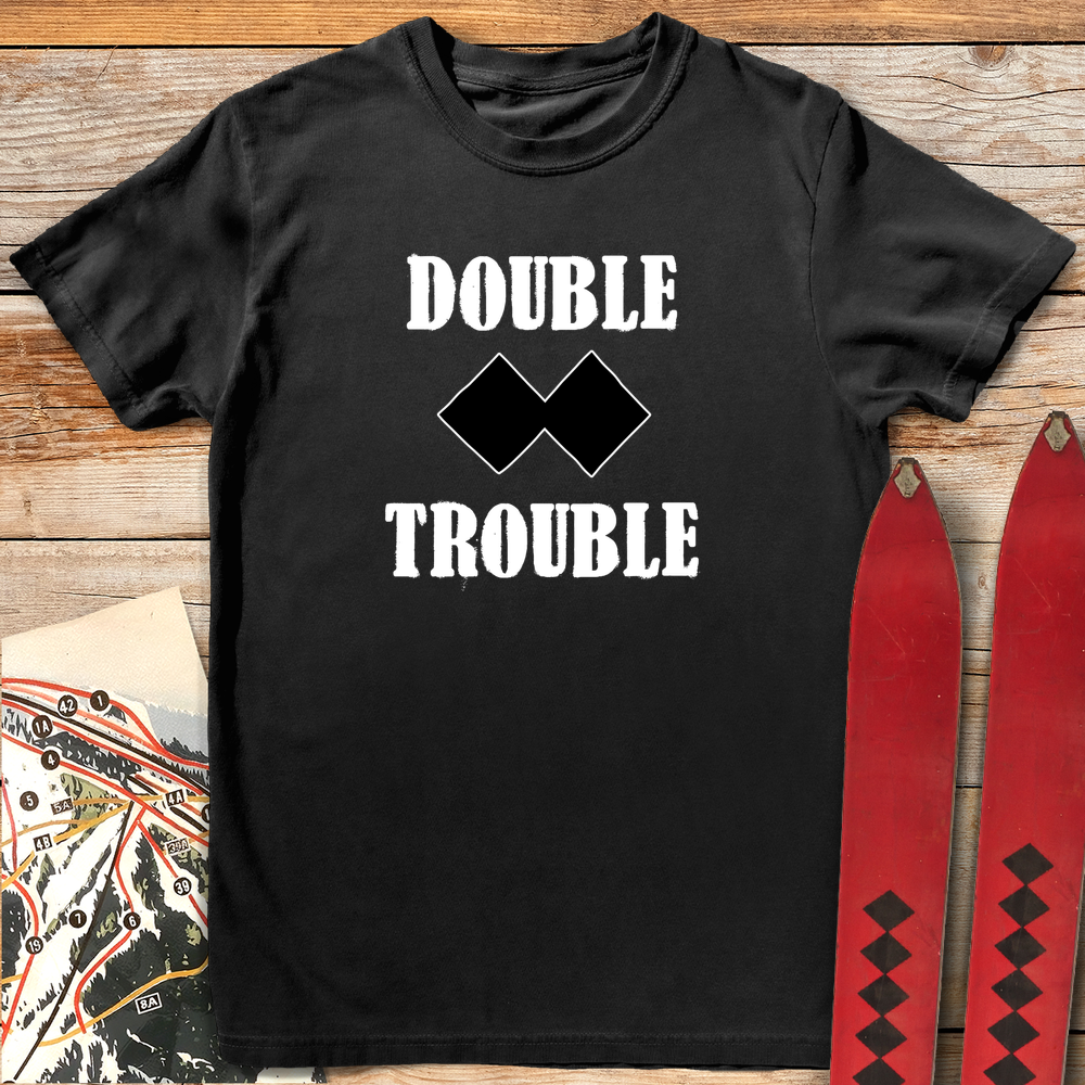 948 Double Trouble White - Black