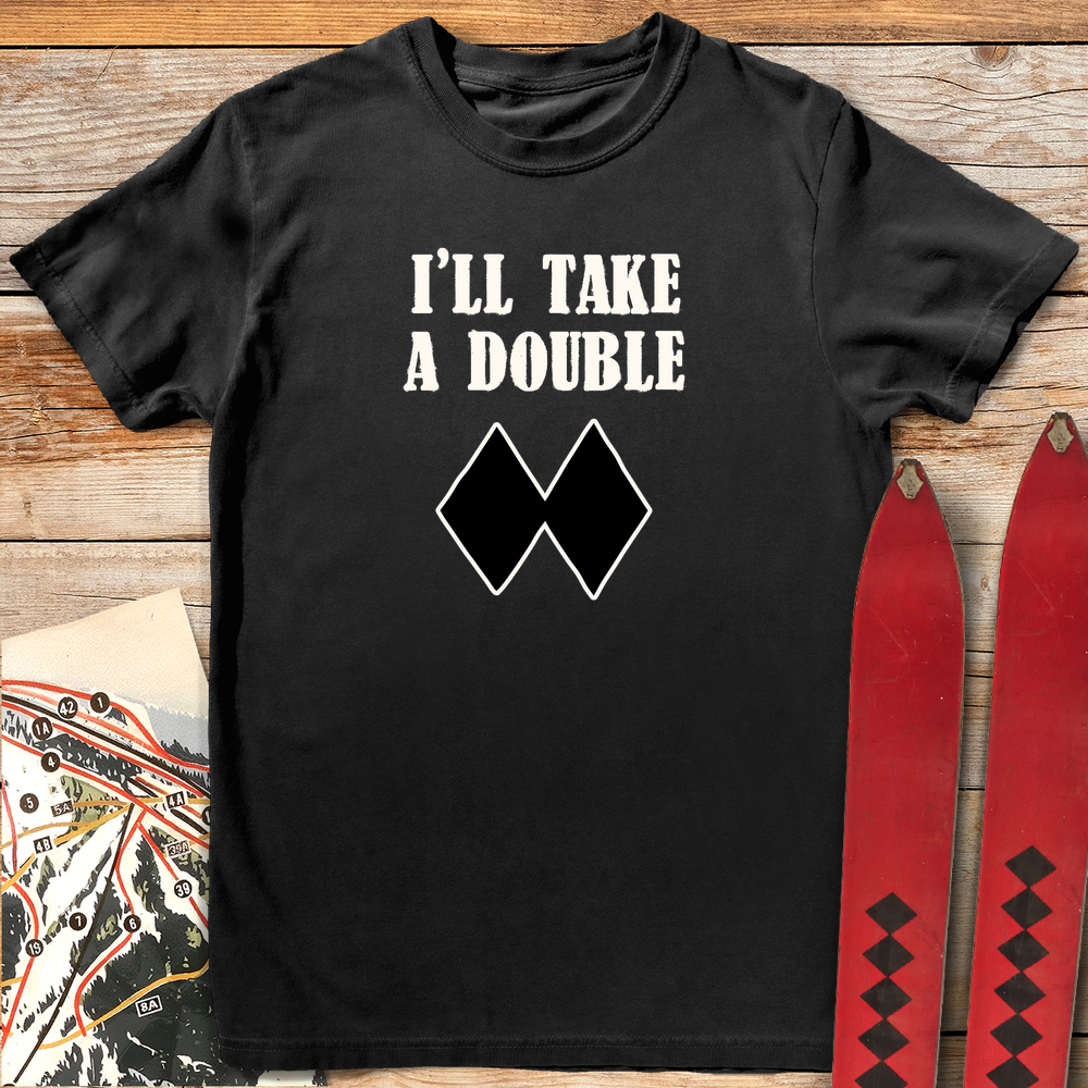 941 Take A Double White - Black