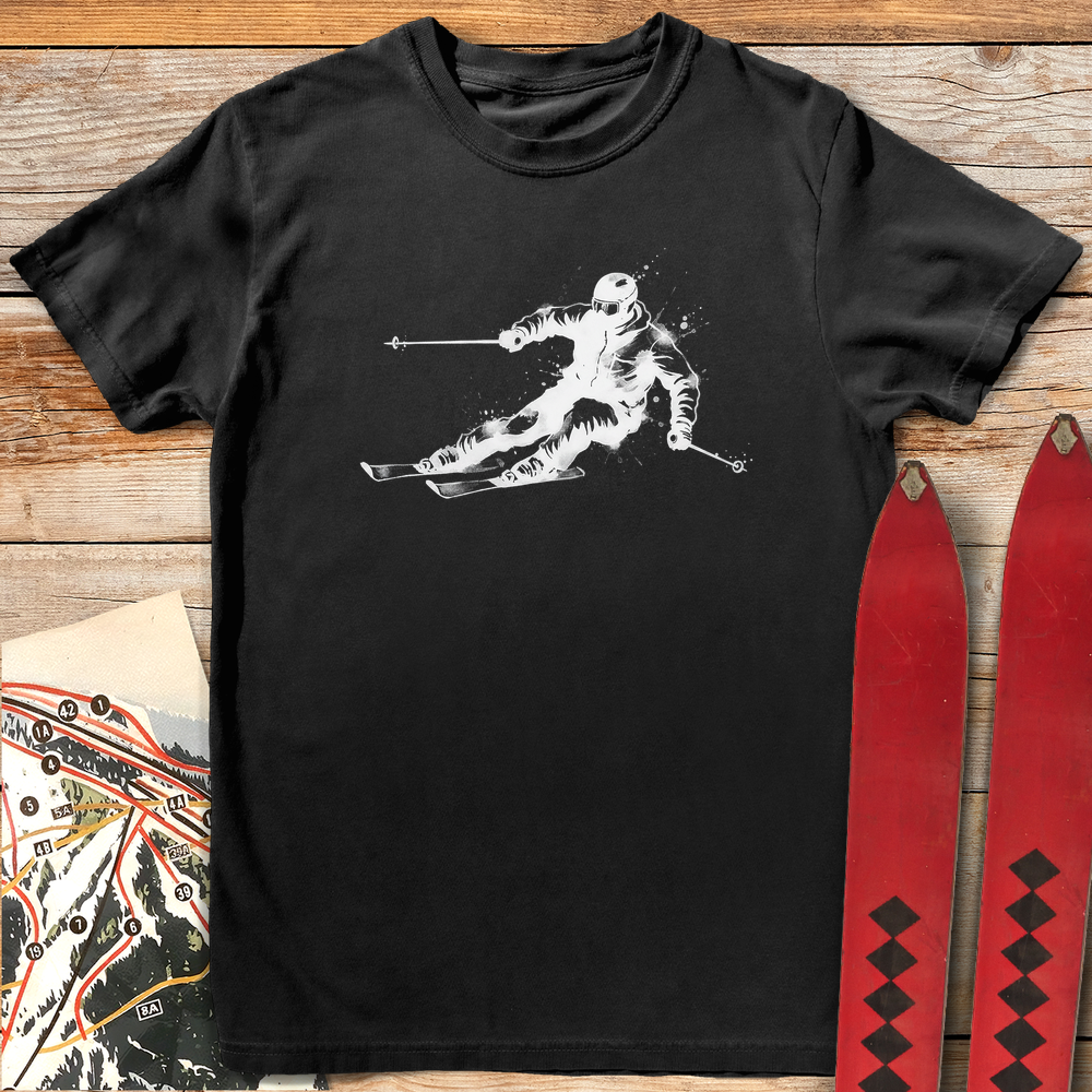 1007 Brush Carve White - Black