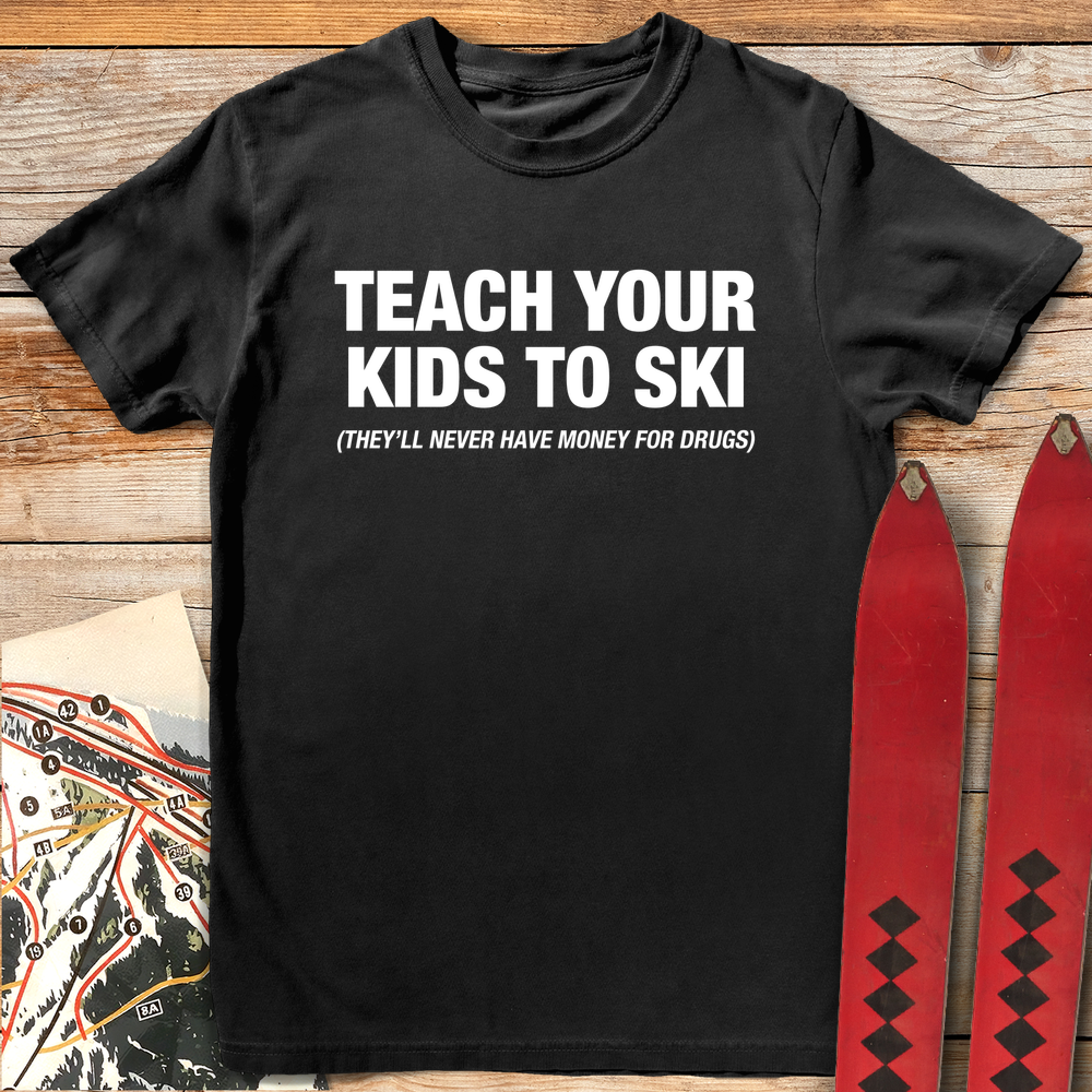 999 Sober Ski Kids White - Black