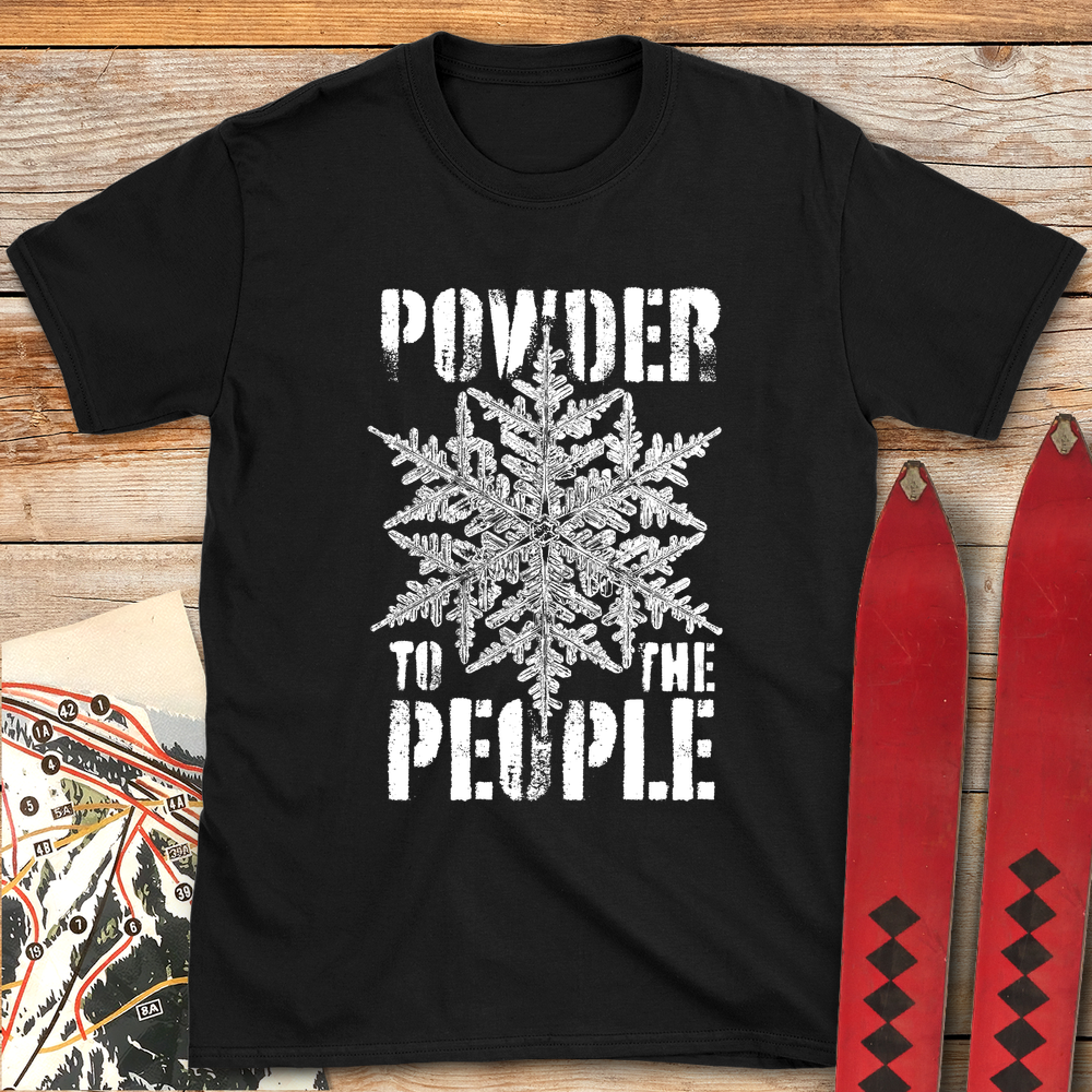 1006 Powder People White - Black