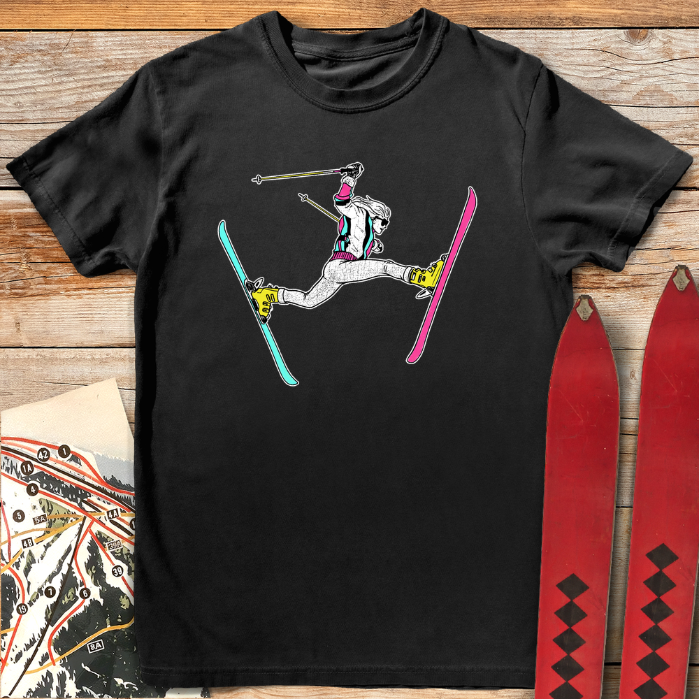 1066 Daffy Lady White - Black