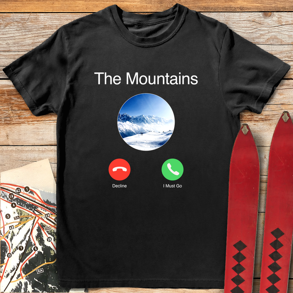 1050 Mountain Call White - Black