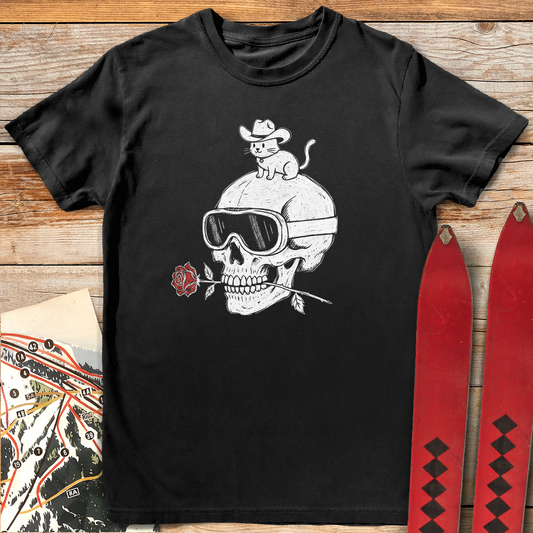 1047 Cowboy Kitty White - Black