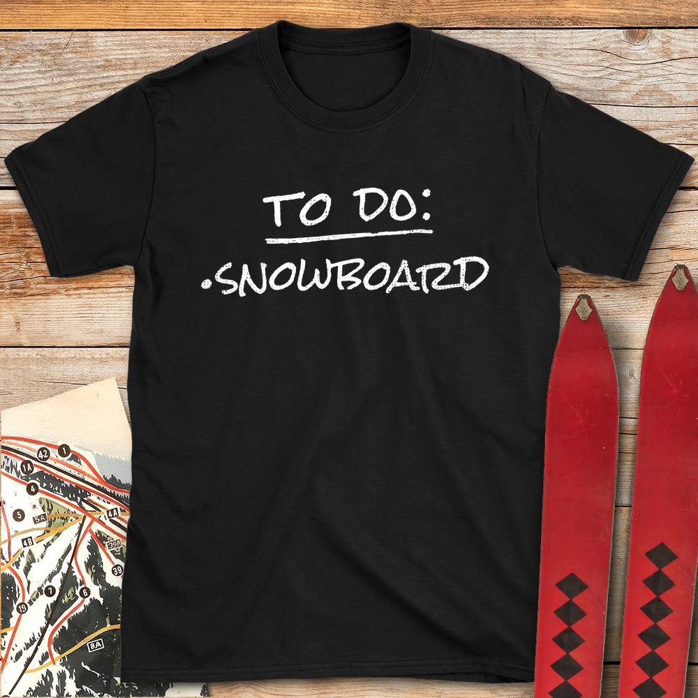 1064 To Do Snowboard White - Black