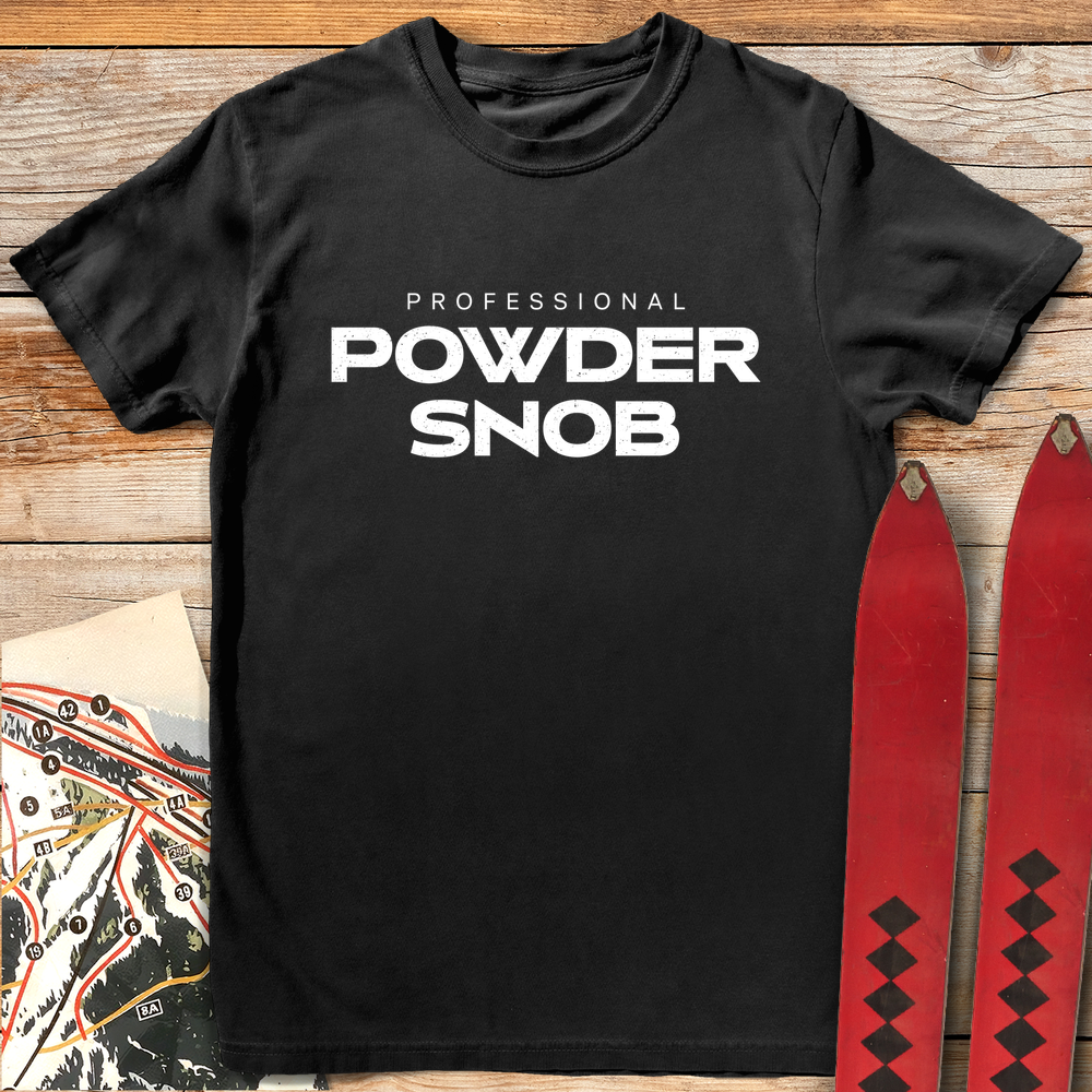 1078 Powder Snob White - Black