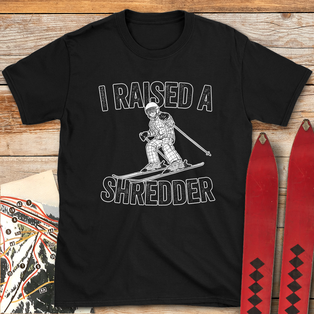 1071 Raised A Shredder White - Black