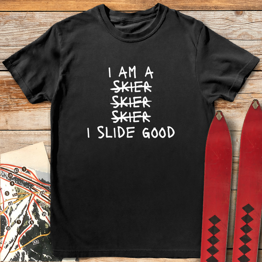 1087 Slide Good White - Black