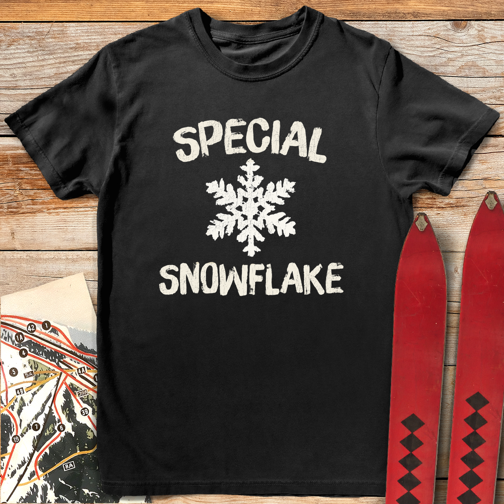 1128 Special Snowflake White - Black