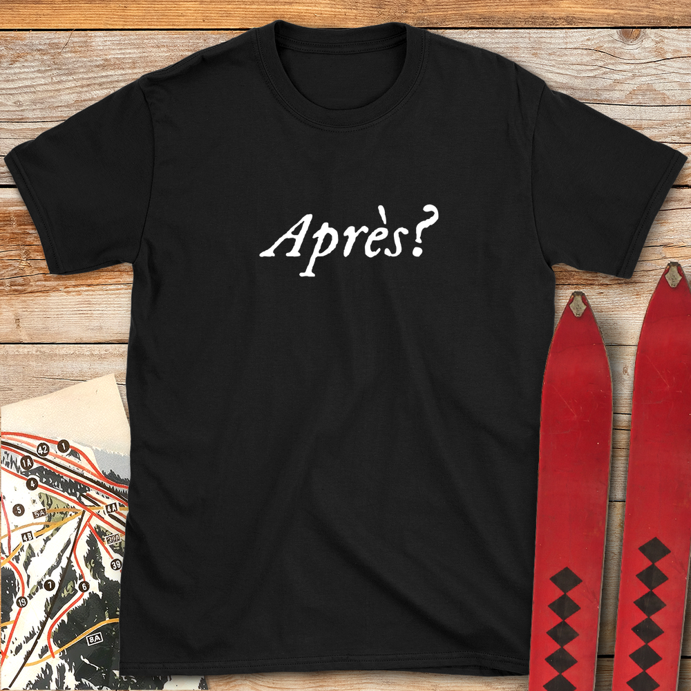 1146 Apres Question White - Black