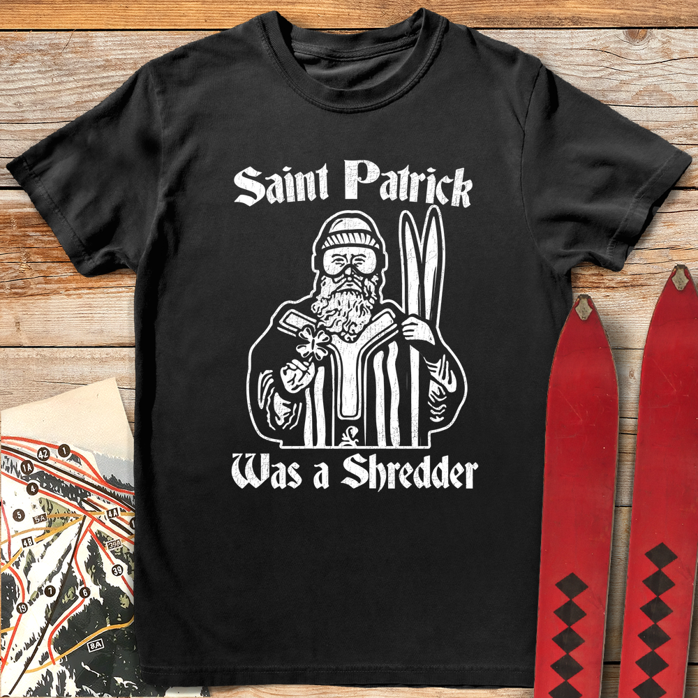 1139 Saint Patrick Shreds White - Black
