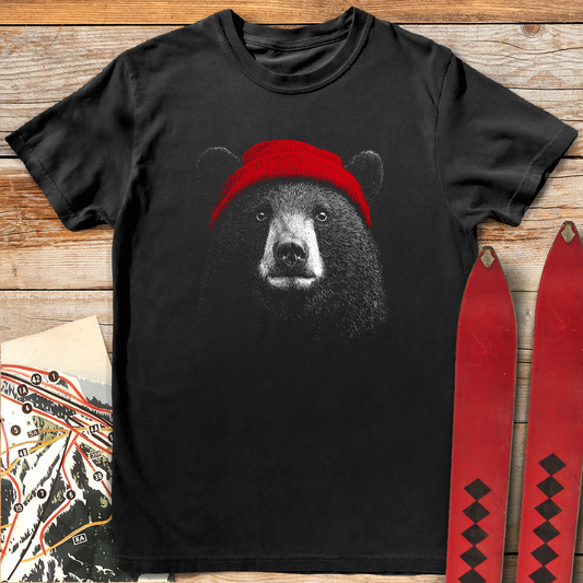 1157 Beanie Bear - Black