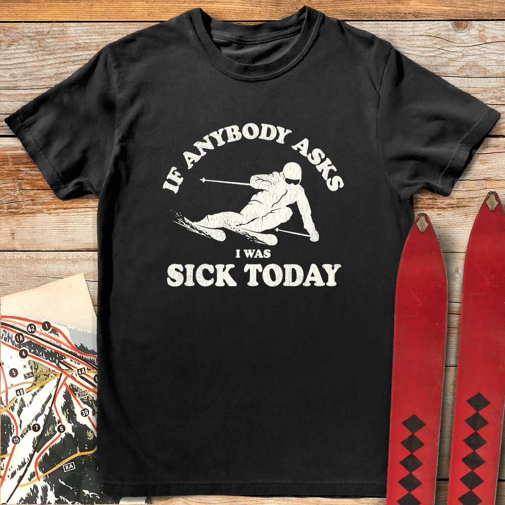 1160 I Was Sick White - Black