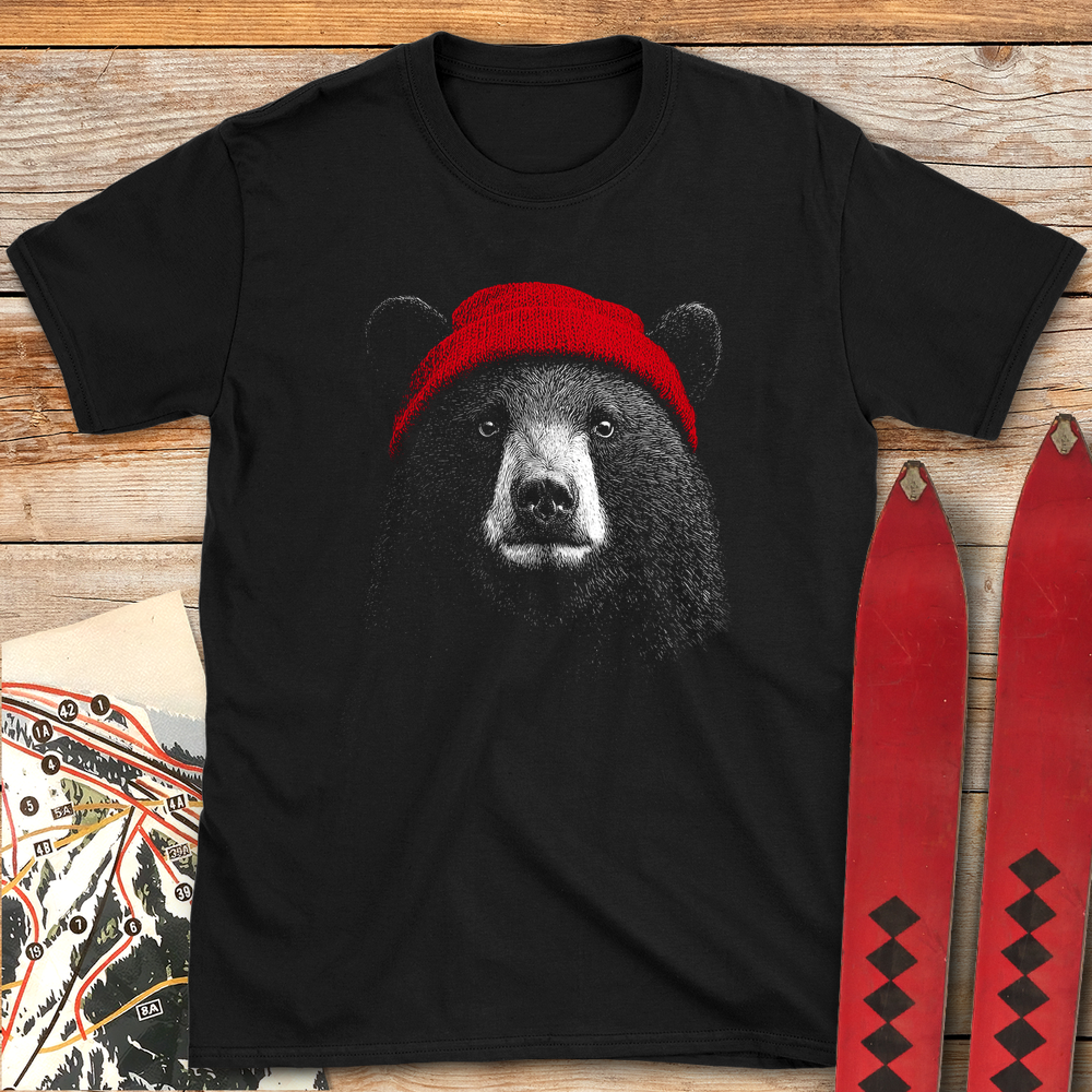 1157 Beanie Bear - Black