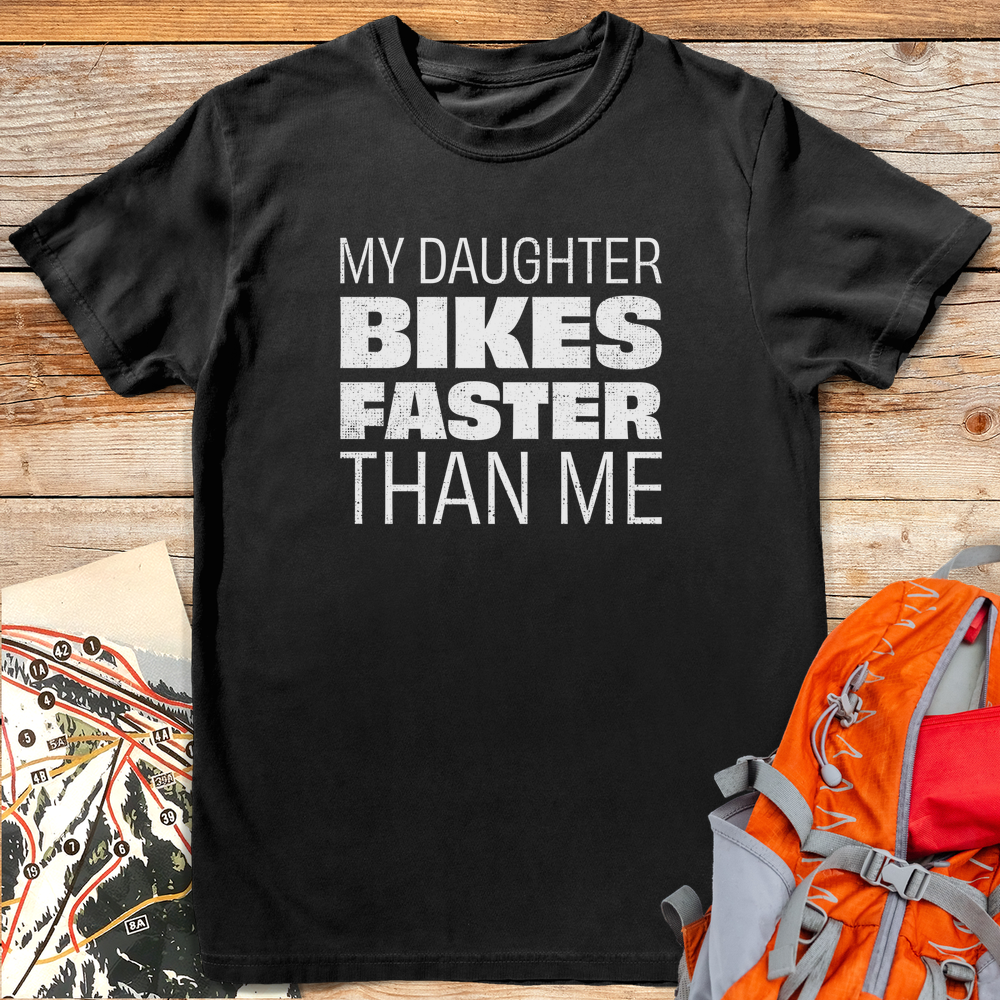 1189 Daughter Bikes Faster White - Black