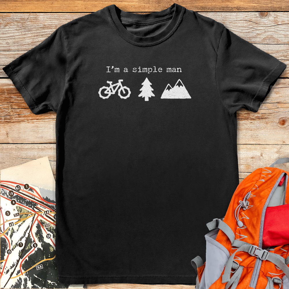 1187 Simple Man Mtb White - Black