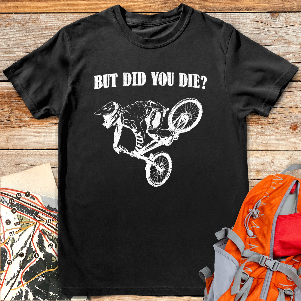 1198 Did You Die Bike White - Black