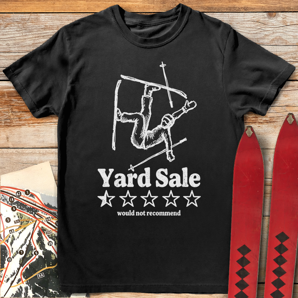 1212 Yard Sale 1 Star White - Black