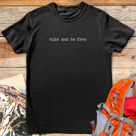 1228 Bike And Be Free White - Black