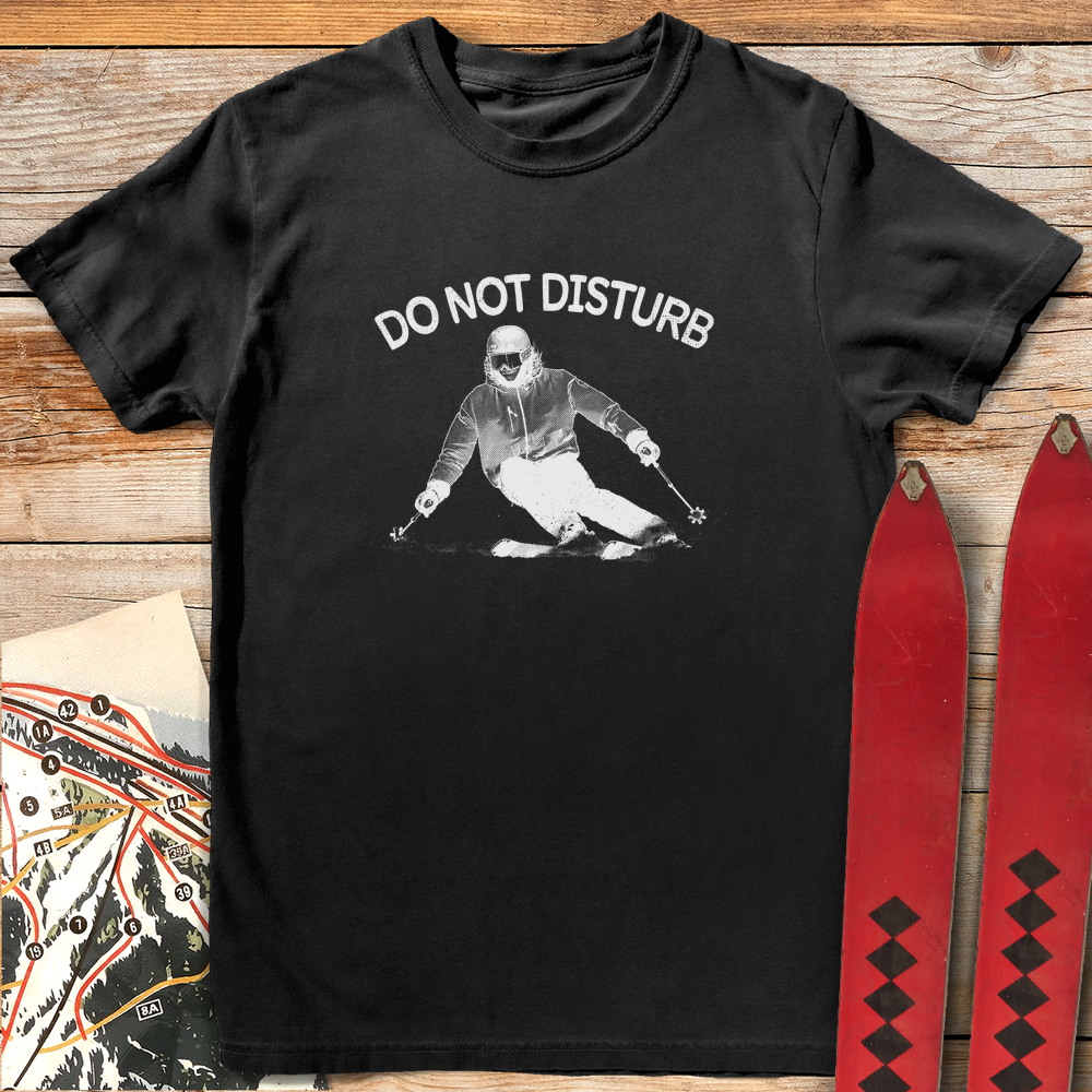 1247 Do Not Disturb Ski White - Black