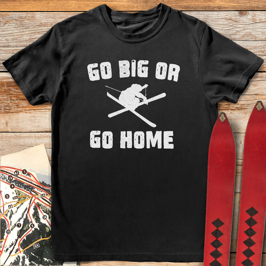 1238 Go Big Skier White - Black
