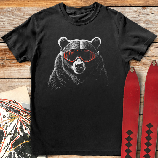 1251 Goggle Bear - Black