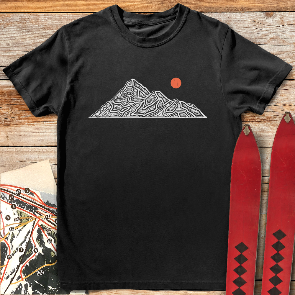 1250 Mountain Light White - Black