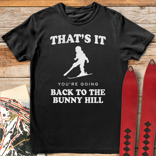 1263 Back To Bunny Hill White - Black