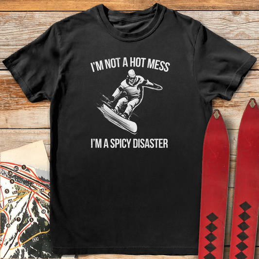1277 Spicy Disaster Snowboard White - Black