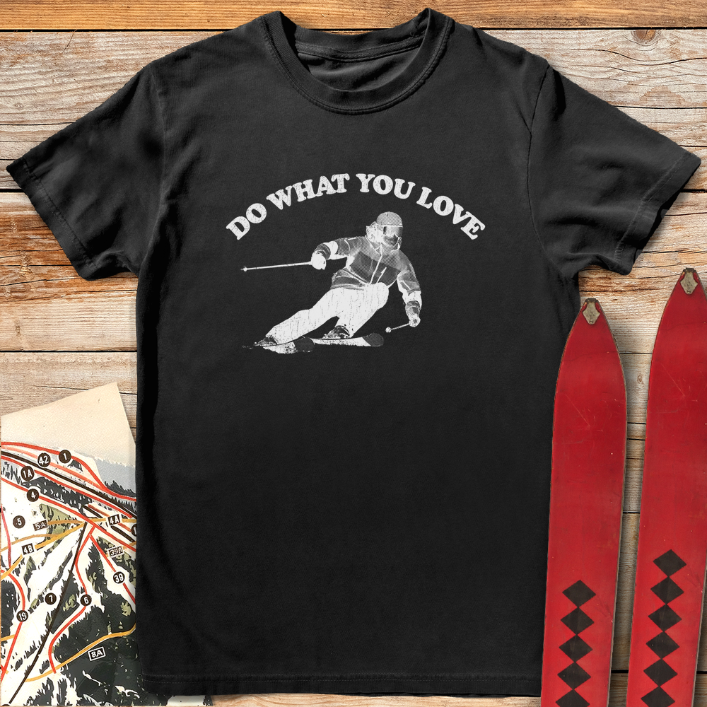 1284 Do What You Love Ski White - Black