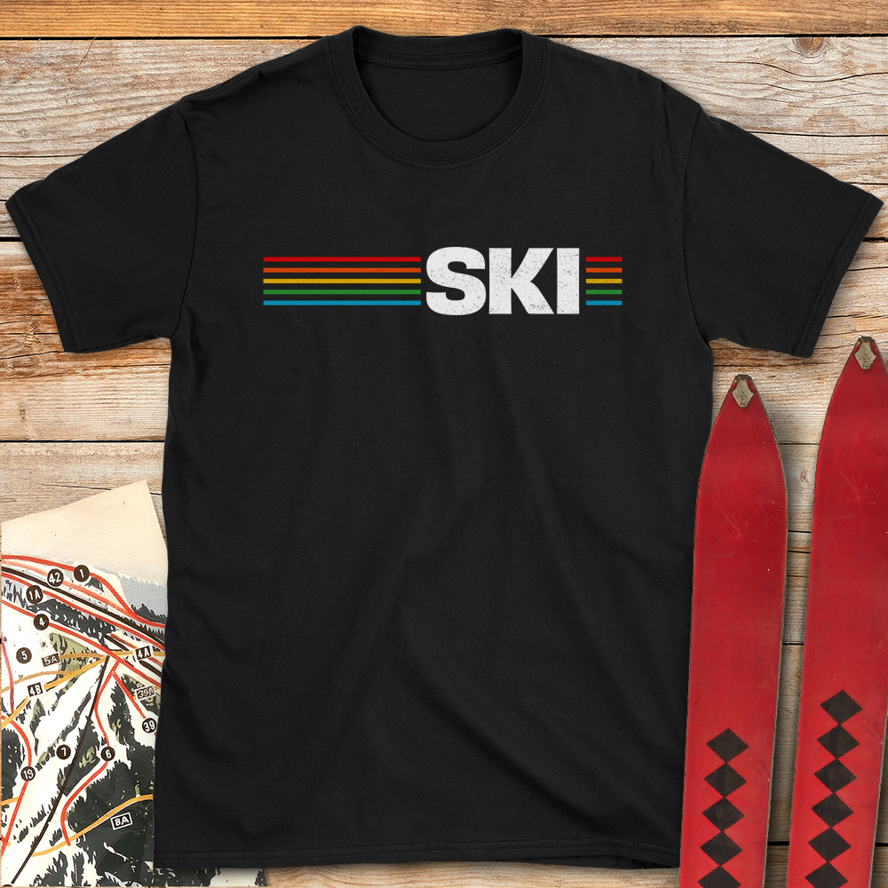 1298 Ski Machine White - Black