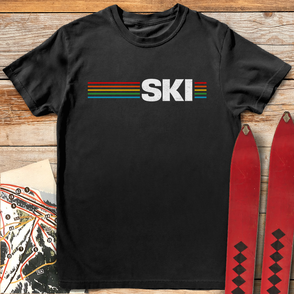1298 Ski Machine White - Black