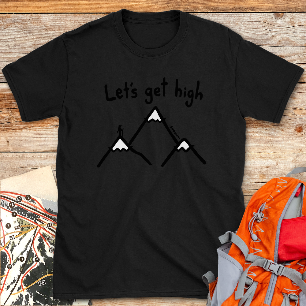 1301 Lets Get High - Black