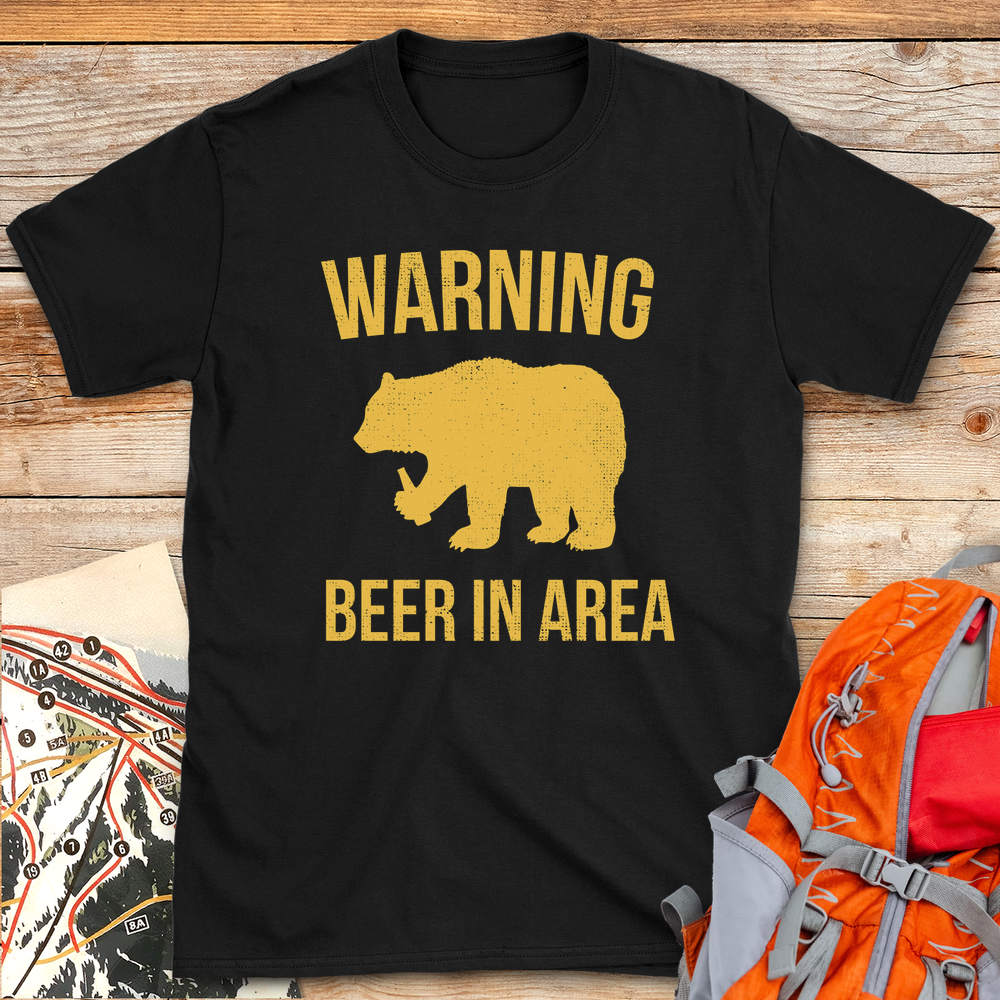 1313 Beer In Area White - Black