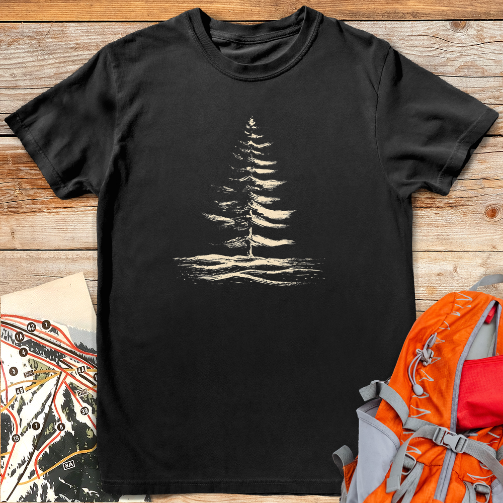 1315 Steady Brush Pine White - Black