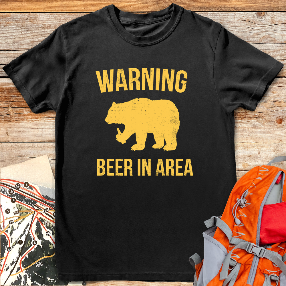 1313 Beer In Area White - Black