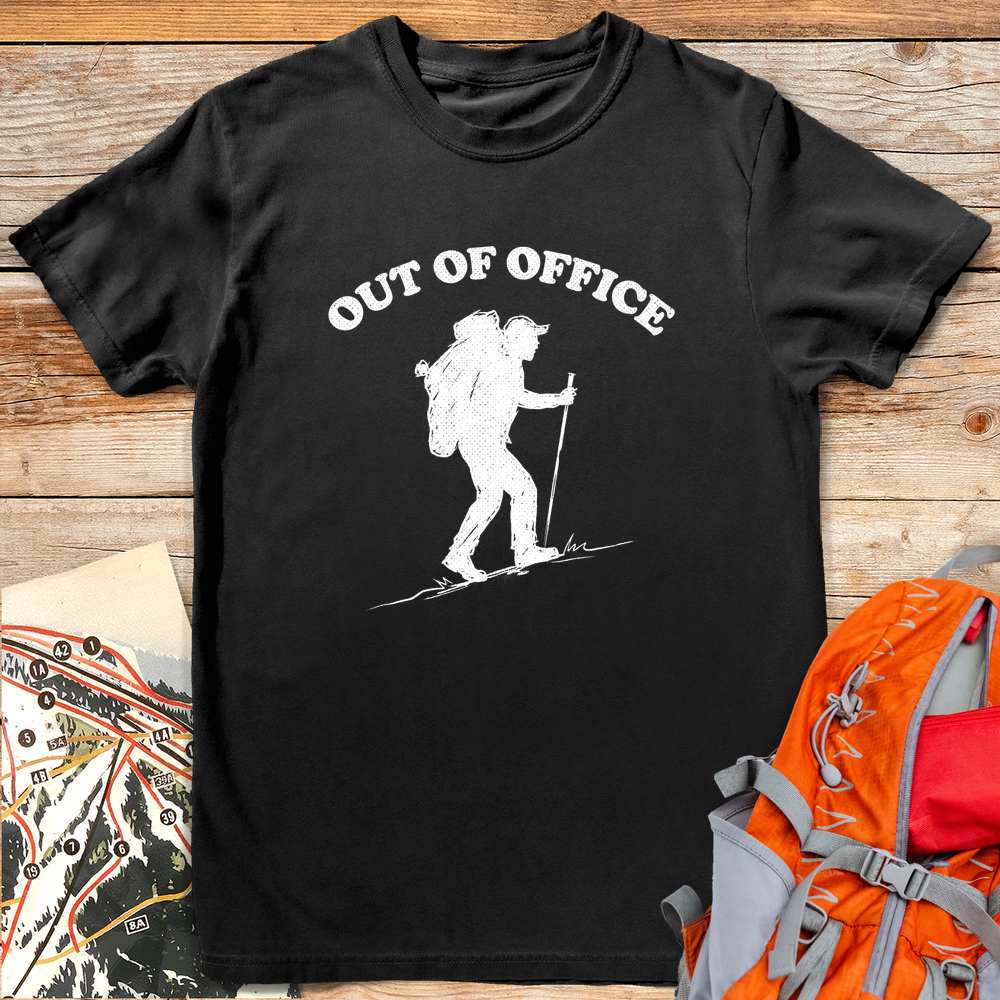 1311 Out Of Office Hiker White - Black
