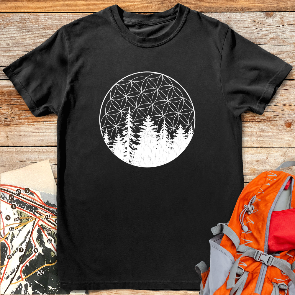 1309 Forest Of Life White - Black