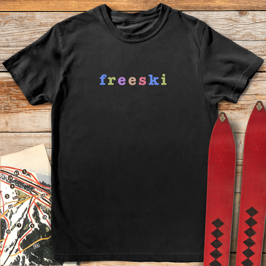 1336 Freeski Playground White - Black