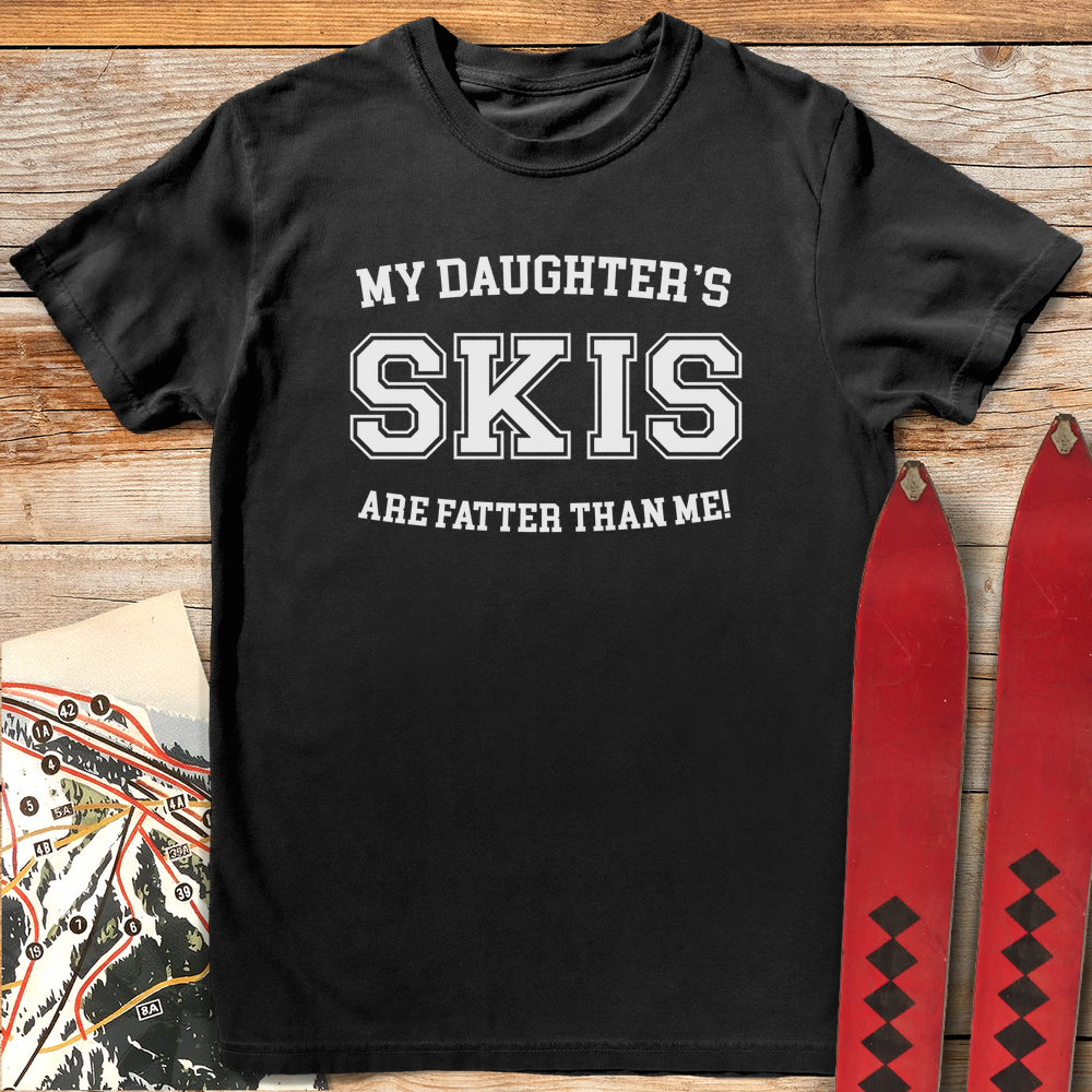 1319 Daughters Fat Skis White - Black