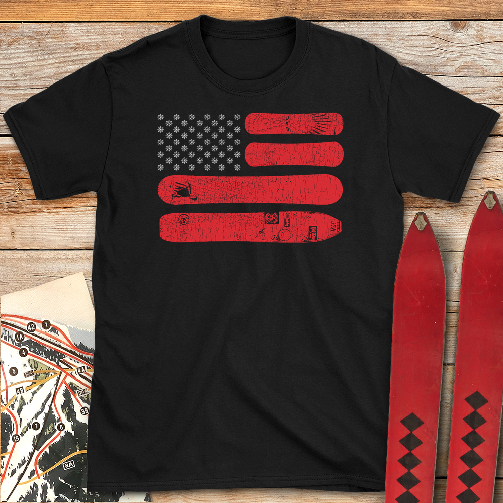 1320 American Snowboarder - Black