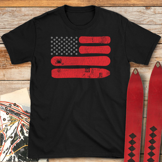 1320 American Snowboarder - Black